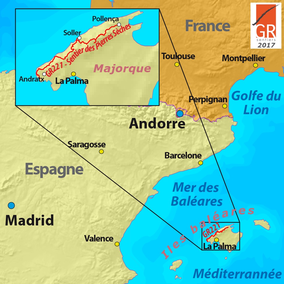 majorque carte